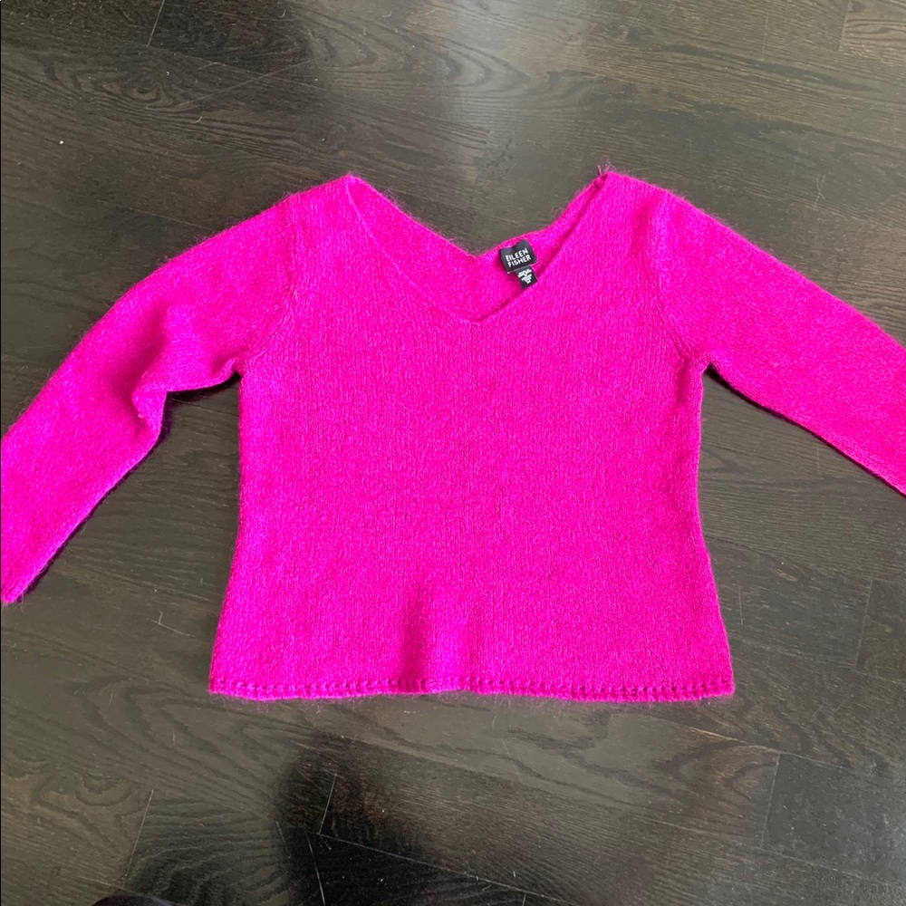 Eileen Fisher cropped sweater